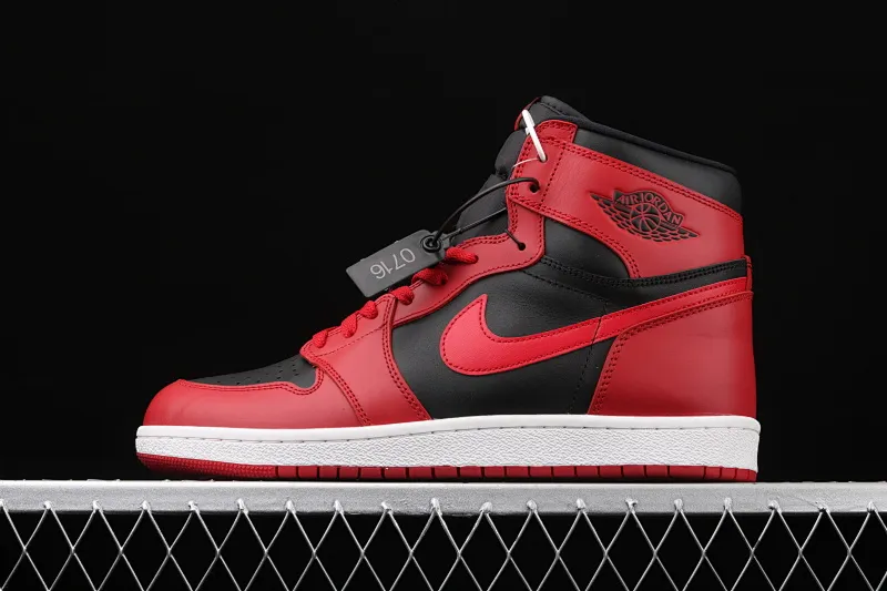 All Categories Air Jordan Jordan Series Basketball Shoes Air Jordan 1 High Pure Original Version Air Jordan 1 Hi 85 AJ1 Joe 1 Reversed Black and Red Forbidden High Basketball Shoes BQ4422-600
